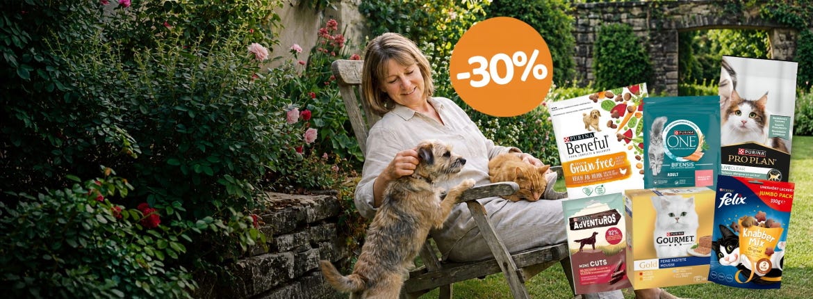 PURINA : tout ce que votre animal aime !