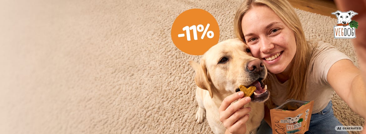 Meat-free treats - now 11% OFF!