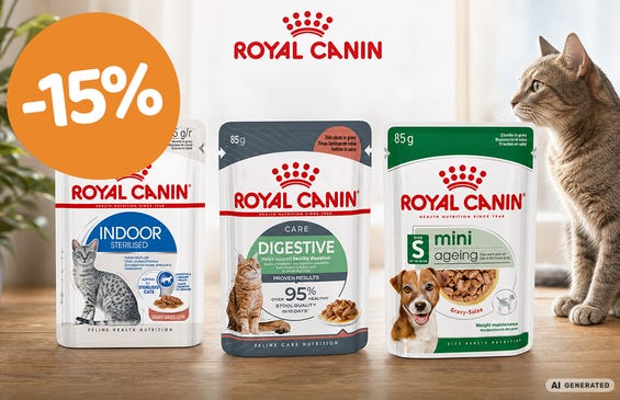 ROYAL CANIN® Feuchtnahrung: Jetzt 15% günstiger!