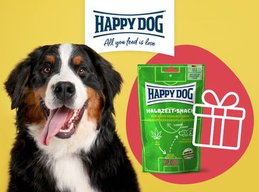 Gratis Soft Snack von Happy Dog