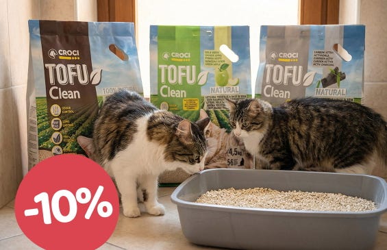 Croci Katzenstreu jetzt 10% günstiger! 🐾