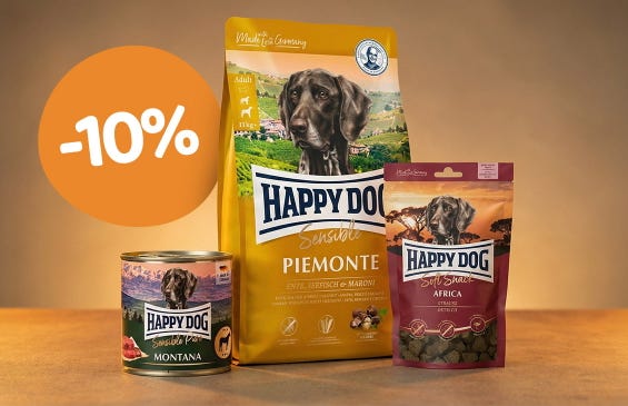 Offerta Happy Dog: -10% su tutto!