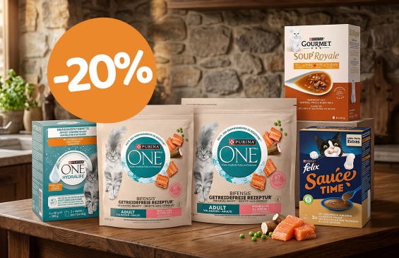 Neuheiten probieren und 20 % sparen!