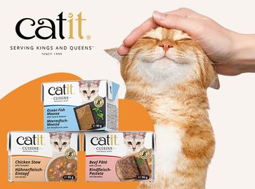 Catit: okusna mokra hrana za mačke