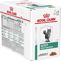 SATIETY WEIGHT MANAGEMENT Feine Stückchen in Soße, 12 x 85 g - 1.020 g