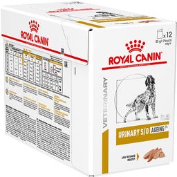 Royal Canin Veterinary URINARY S/O Ageing 7+ Mousse, 12 x 85 g - 1.020 g