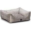 Designed by Lotte Ortho Hundebett Soft Essence Hellgrau - 65x60 cm