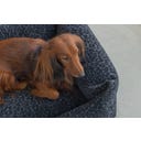 Designed by Lotte Ortho Hundebett Wild Essence Anthrazit - 65x60 cm