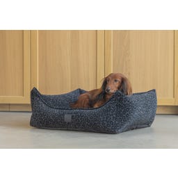 Designed by Lotte Ortho Hundebett Wild Essence Anthrazit - 65x60 cm