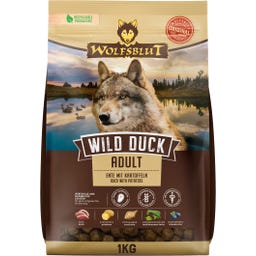 Hundetrockenfutter Wild Duck Adult Ente & Kartoffeln