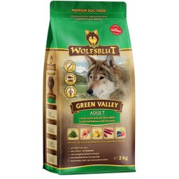Hundetrockenfutter Green Valley Adult Lammfleisch, Lachs & Kartoffeln