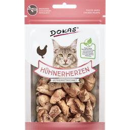 Hühnerherzen gefriergetrocknet für Katzen - 15 g