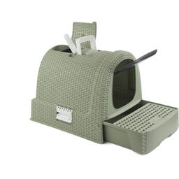 Curver Petlife Katzentoilette 51x38,5x39,5 - Misty Green