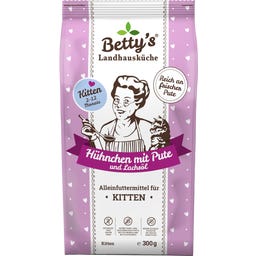 Betty's Landhausküche Kitten Trocken Hühnchen mit Pute - 300 g
