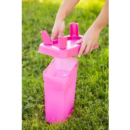 Kerbl Geflügeltränke rechteckig pink - 3,5 l
