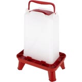 Mangiatoia Automatica per Pollame, Rosso/Bianco