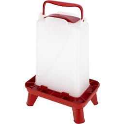Kerbl Futterautomat für Geflügel rot/weiß - 3,5 l
