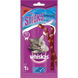 Whiskas Sticks - lazac - 18 g