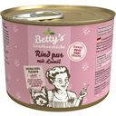 Betty's Landhausküche Kutyatáp - Marha pur lenolajjal