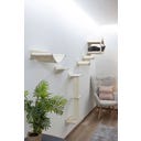 Kletterwand Monte Falco für Katzen beige, 6-teilig - 1 Stk