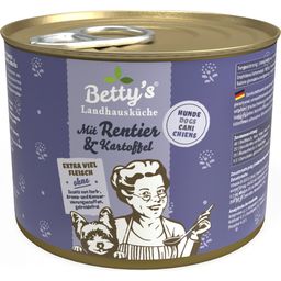Betty's Landhausküche Cibo per Cani - Renna con Patate - 200 g