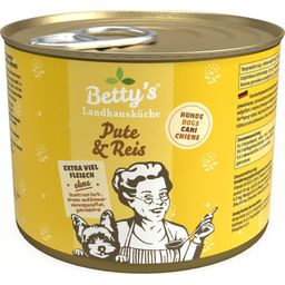 Betty's Landhausküche Pasja hrana - puran & riž - 200 g