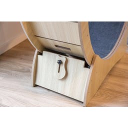 Kerbl Katzenlaufrad - beige/grau