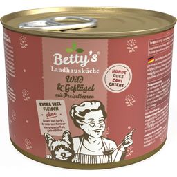 Betty's Landhausküche Wild & Geflügel mit Preiselbeeren - 200 g