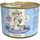 Betty's Landhausküche Kitten macskatáp - Csirke és marha