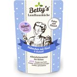 Betty's Landhausküche Kitten Frischebeutel Huhn & Rind