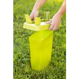 Kerbl Geflügeltränke rechteckig grün - 3,5 l