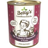 Betty's Landhausküche Macskatáp - Pulyka és borágóolaj