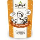 Betty's Landhausküche Tasakos macskatáp - Kacsa borágóolajjal