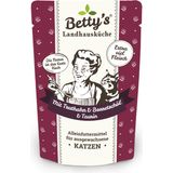 Betty's Landhausküche Tasakos macskatáp - Pulyka és borágóolaj