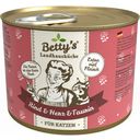 Betty's Landhausküche Cibo per Gatti - Manzo e Cuore