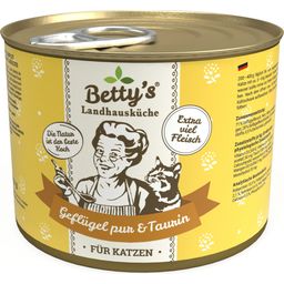 Betty's Landhausküche Mačja hrana - čista perutnina - 200 g