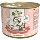 Betty's Landhausküche Macskatáp - Csirke és lazac