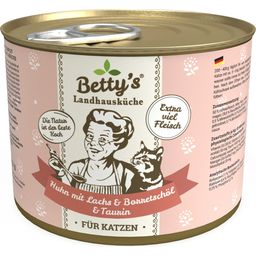 Betty's Landhausküche Cibo per Gatti - Pollo e Salmone - 200 g