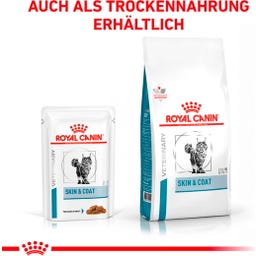 SKIN & COAT Feine Stückchen in Soße, 12 x 85 g - 1.020 g