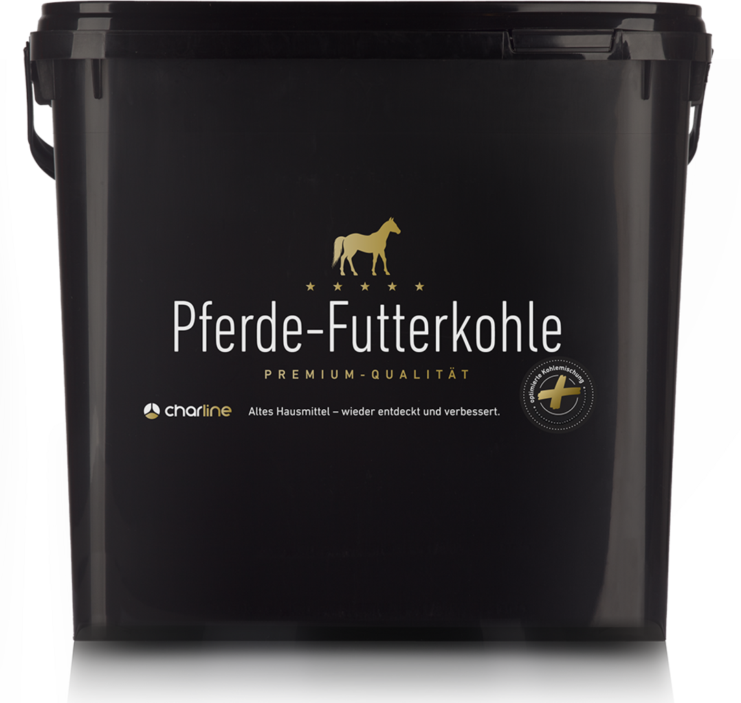 CharLine Futterkohle Pellets für Pferde - 5 kg