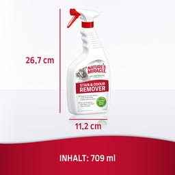 Nature’s Miracle Flecken- & Geruchsentferner Katze Zitrus - 709 ml