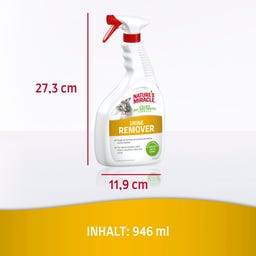 Nature’s Miracle Katzen-Urinflecken- & Geruchsentferner - 946 ml