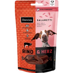Chewies SALAMETTI Rind & Herz - 60 g
