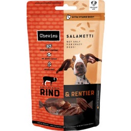 Chewies SALAMETTI Rind & Rentier - 60 g