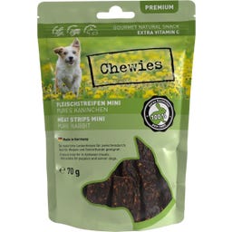 Chewies Fleischstreifen Mini Kaninchen - 70 g