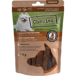 Chewies Fleischstreifen Mini Geflügel - 70 g