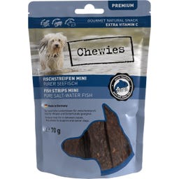 Chewies Fischstreifen Mini Seefisch - 70 g