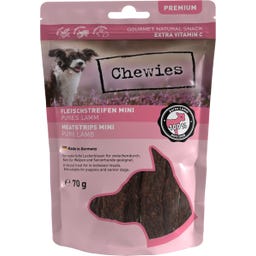 Chewies Fleischstreifen Mini Lamm - 70 g