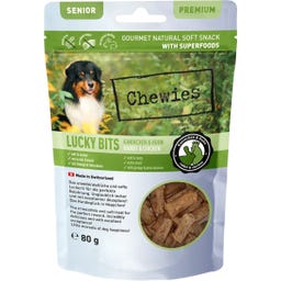 Chewies LUCKY BITS Kaninchen & Huhn Senior - 80 g