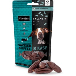 Chewies SALAMETTI Wasserbüffel & Käse - 60 g